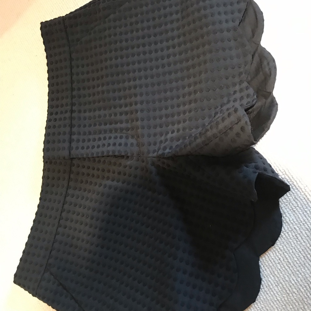 Black Pattern Shorts